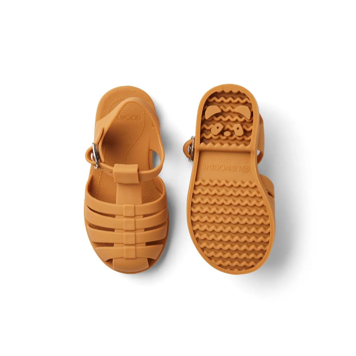 Liewood Kids Bre Sandals | Rose/Peppermint/Golden Caramel/Mustard | Liewood Jelly Sandals