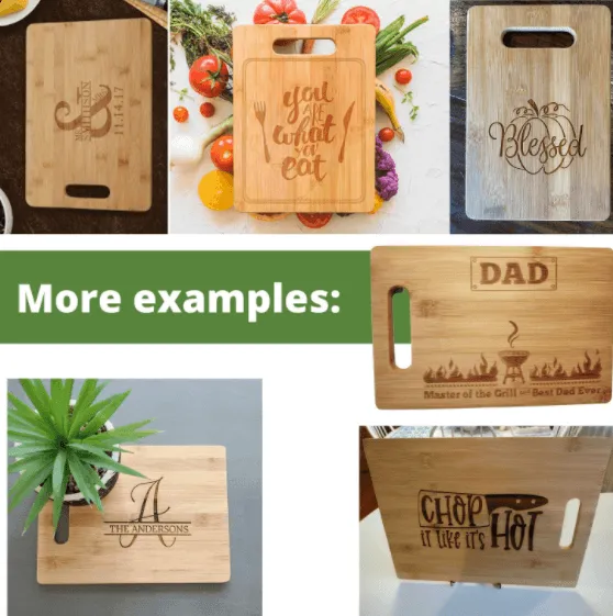 Love Served Daily Dad's Kitchen Open 24 Hours Cutting Board