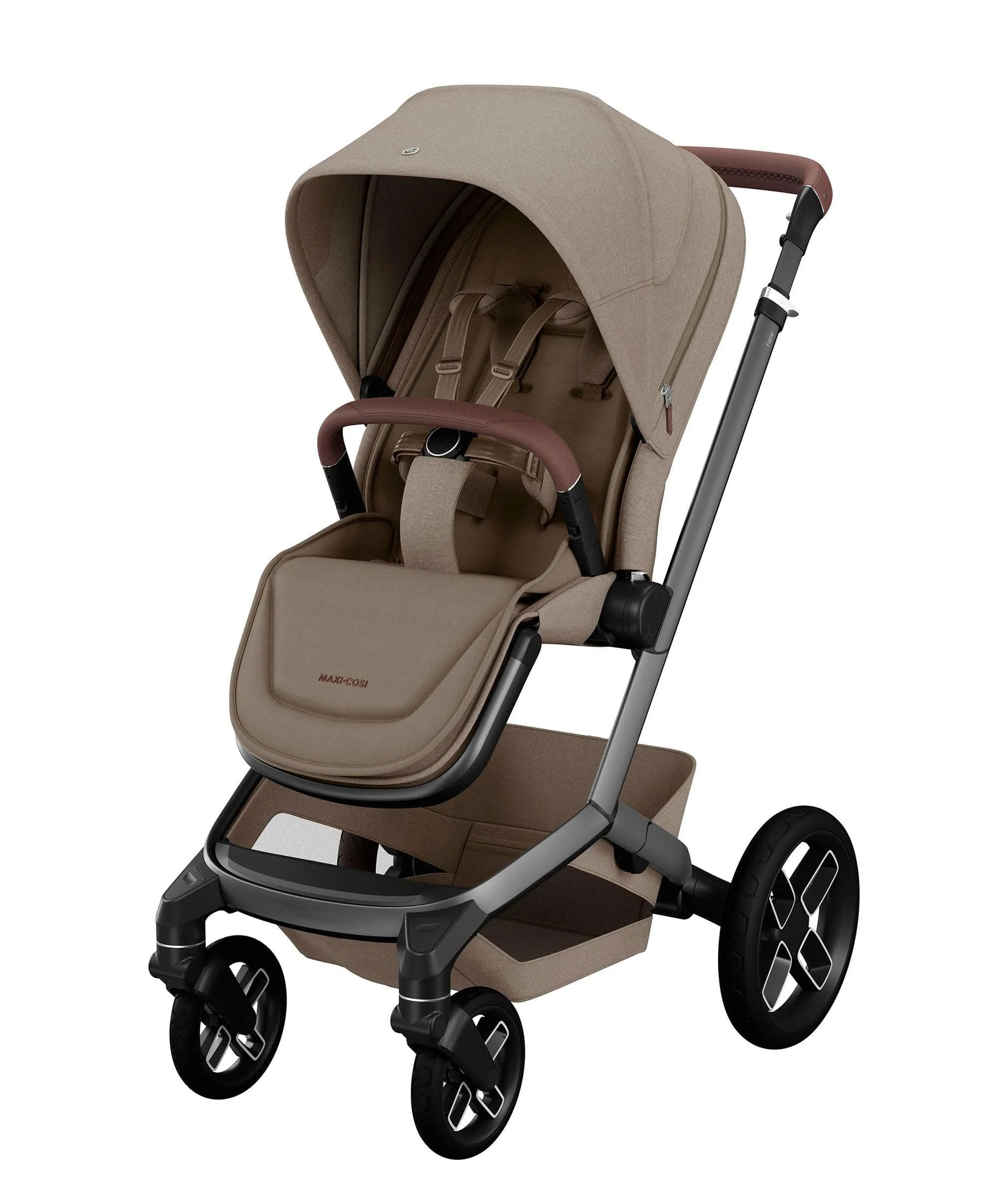 Maxi-Cosi Fame Pushchair – Twillic Truffle with Black Wheels