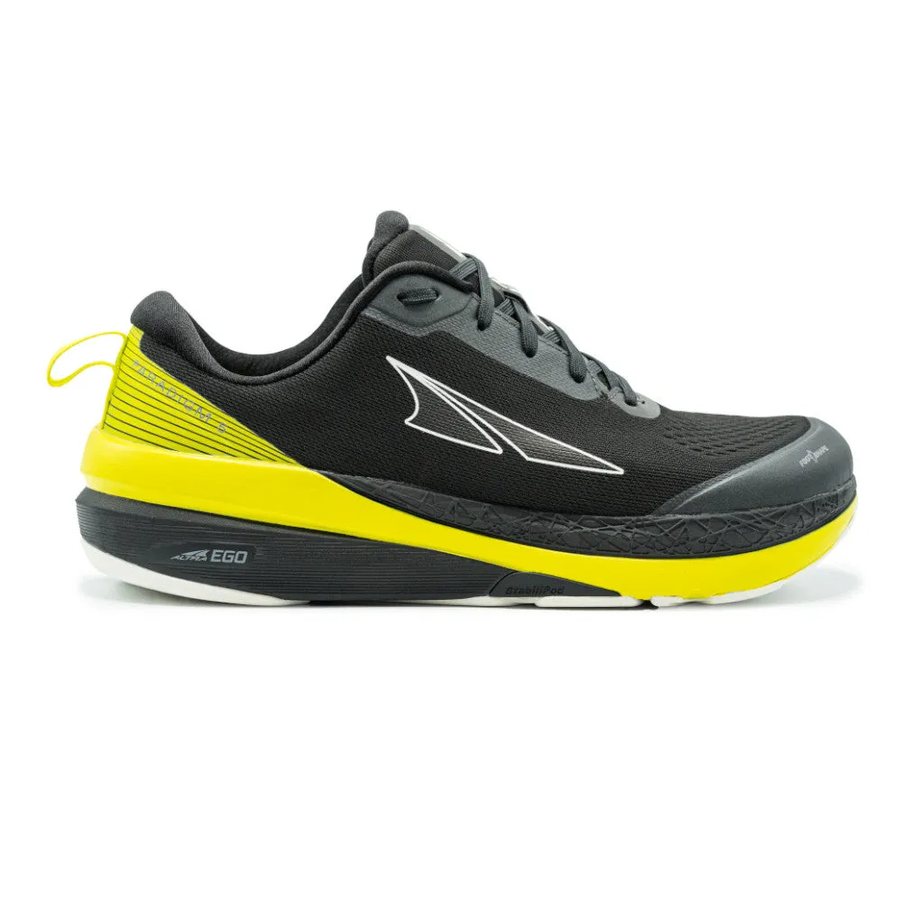 Men's Altra Paradigm 5, Black/Lime, 9.5 D Medium