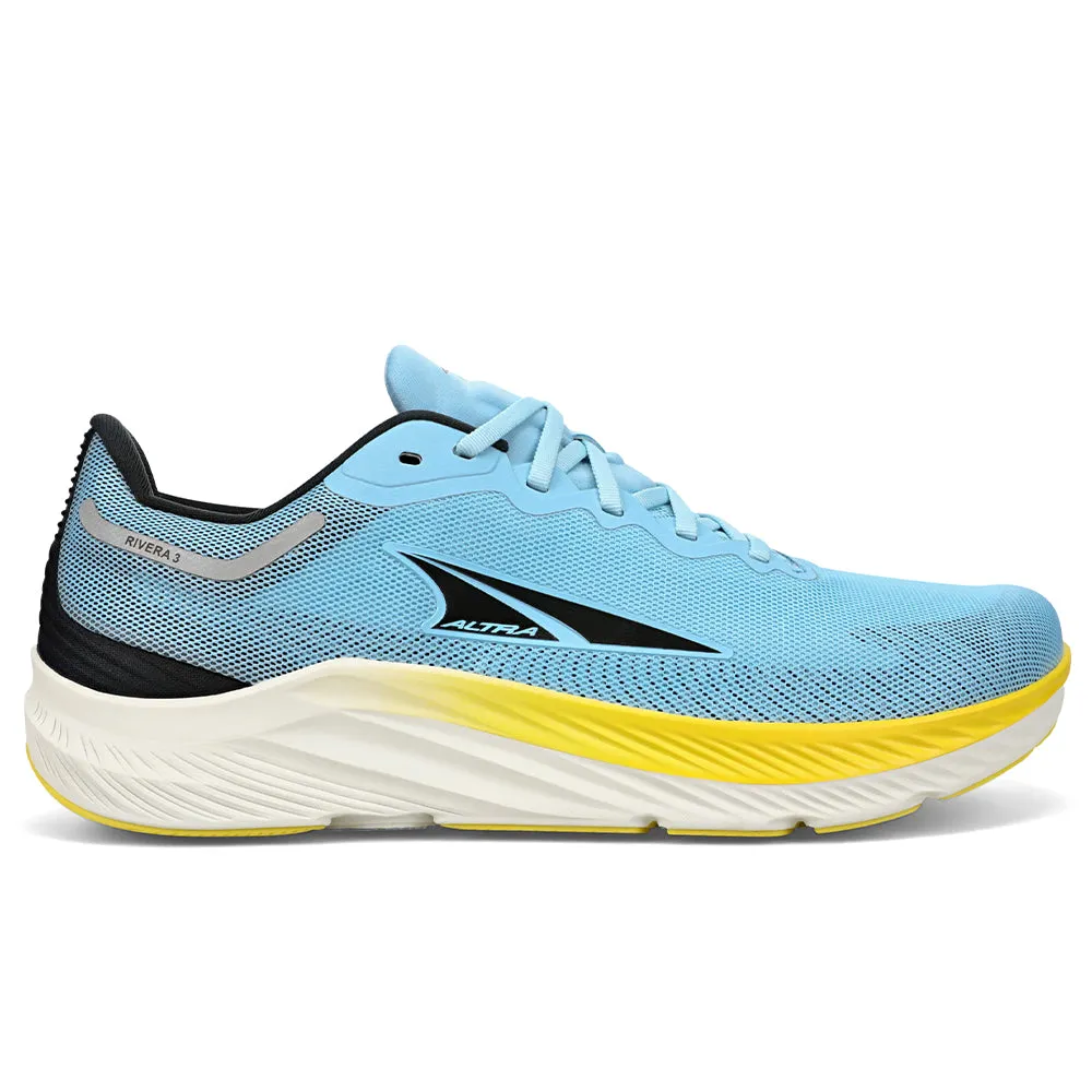 Men's Altra Rivera 3, Blue/Yellow, 11.5 D Medium