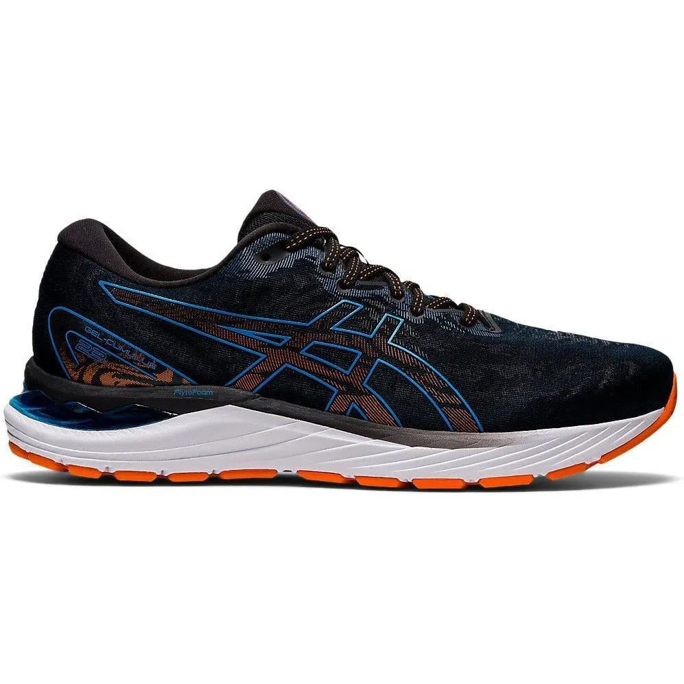 Men's Asics Gel-Cumulus 23, Black/Reborn Blue, 10.5 2E Wide