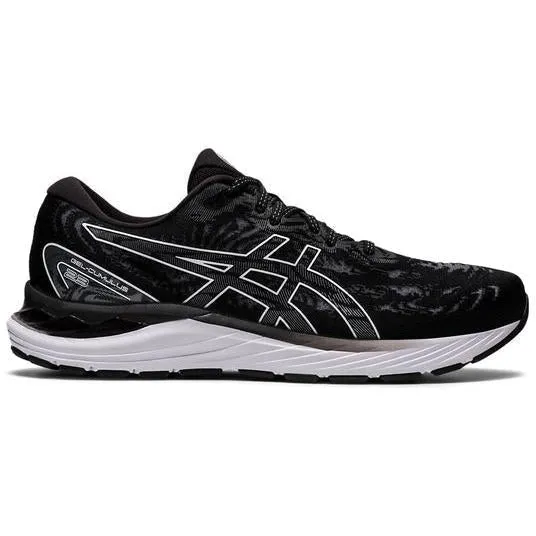 Men's Asics Gel-Cumulus 23, Black/White, 11 D Medium