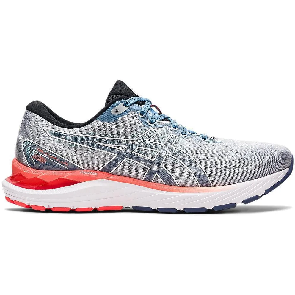 Men's Asics Gel-Cumulus 23, Piedmont Grey/White, 12.5 D Medium