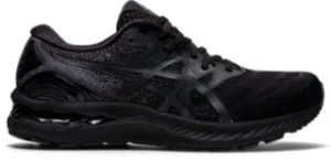 Men's Asics Gel-Nimbus 23, Black/Black, 9 4E Extra Wide