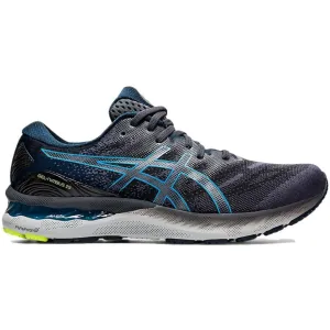 Men's Asics GEL-Nimbus 23, Carrier Grey/Digital Aqua, 14 D Medium