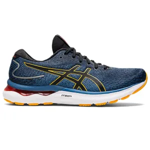 Men's Asics Gel-Nimbus 24, Azure/Amber, 10 D Medium