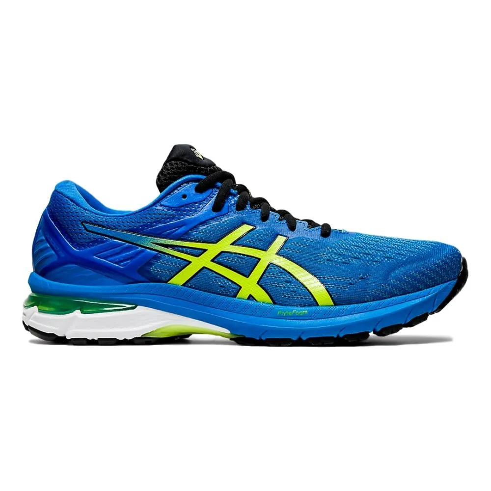 Men's Asics GT-2000 9, Directoire Blue/Lime Zest, 10 D Medium