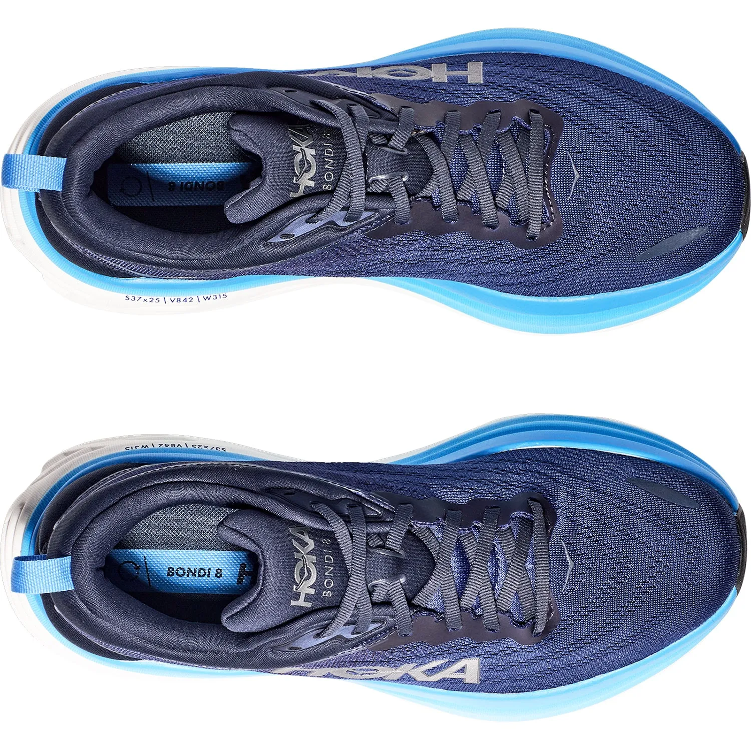 Men's Hoka Bondi 8 Outer Space/All Aboard Mesh