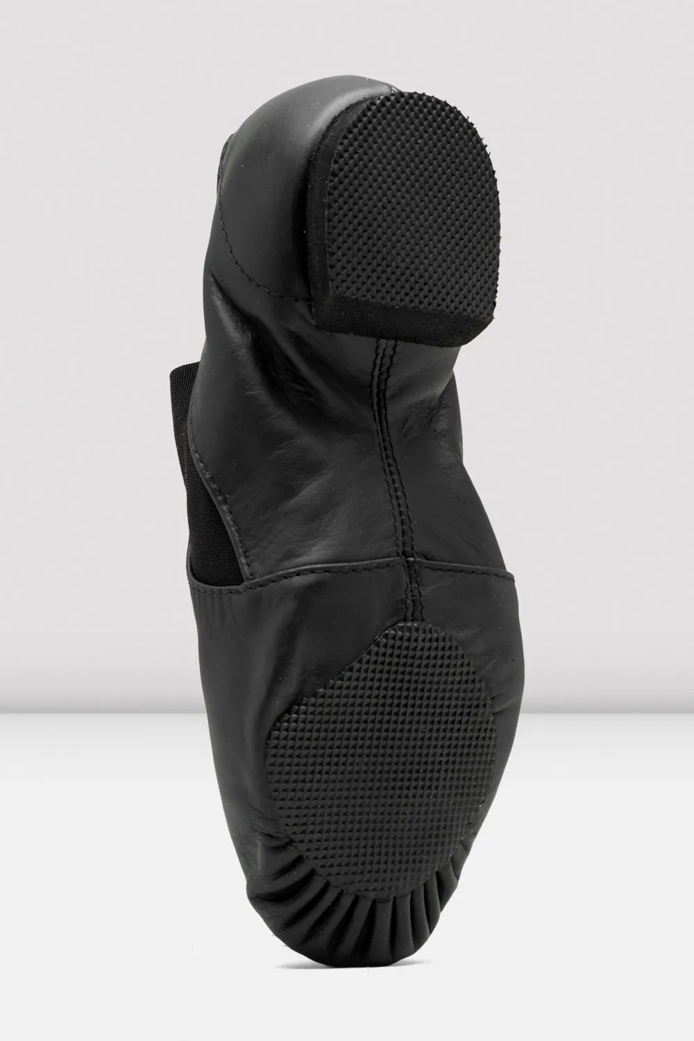 Mens Leather Elasta Jazz Booties