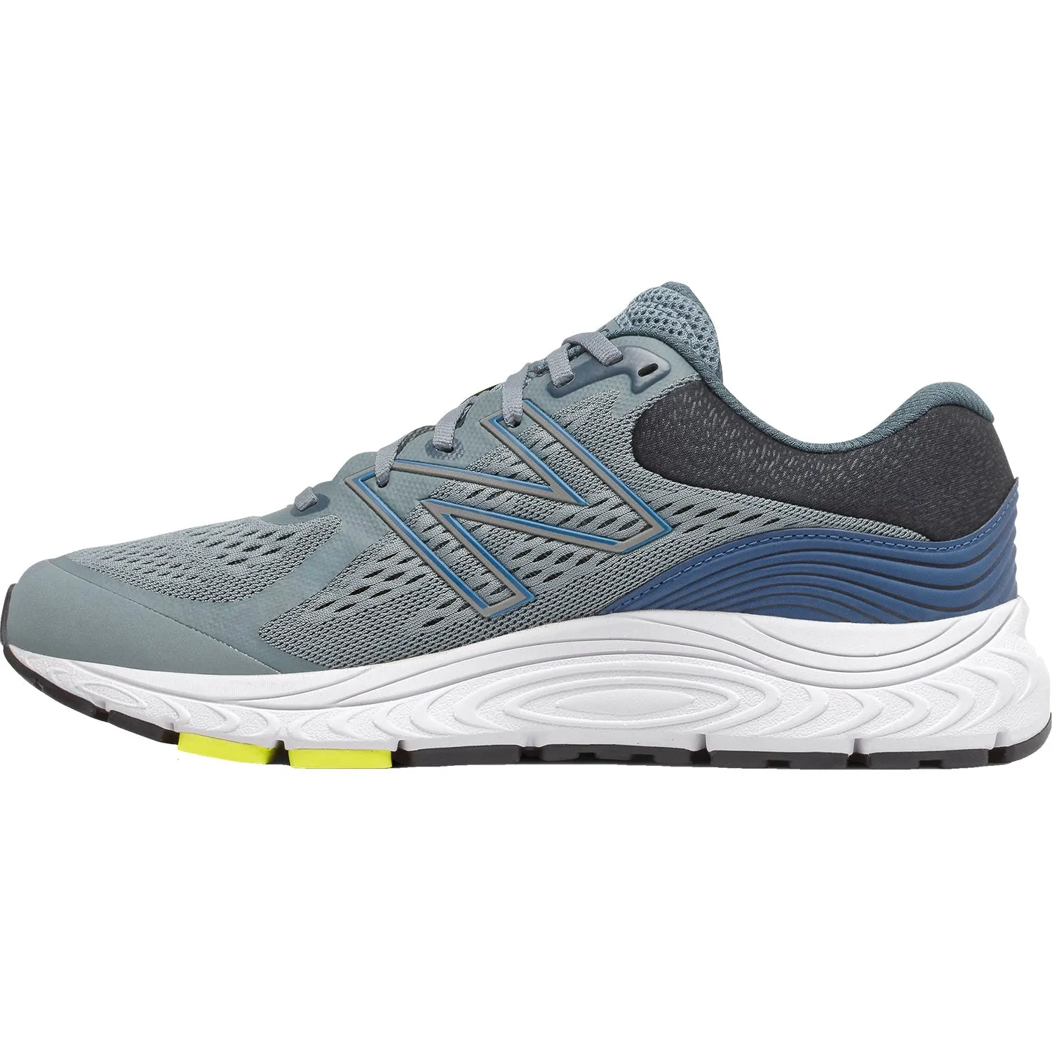 Men's New Balance M840LB5 Ocean Grey/Oxygen Blue Synthetic Mesh