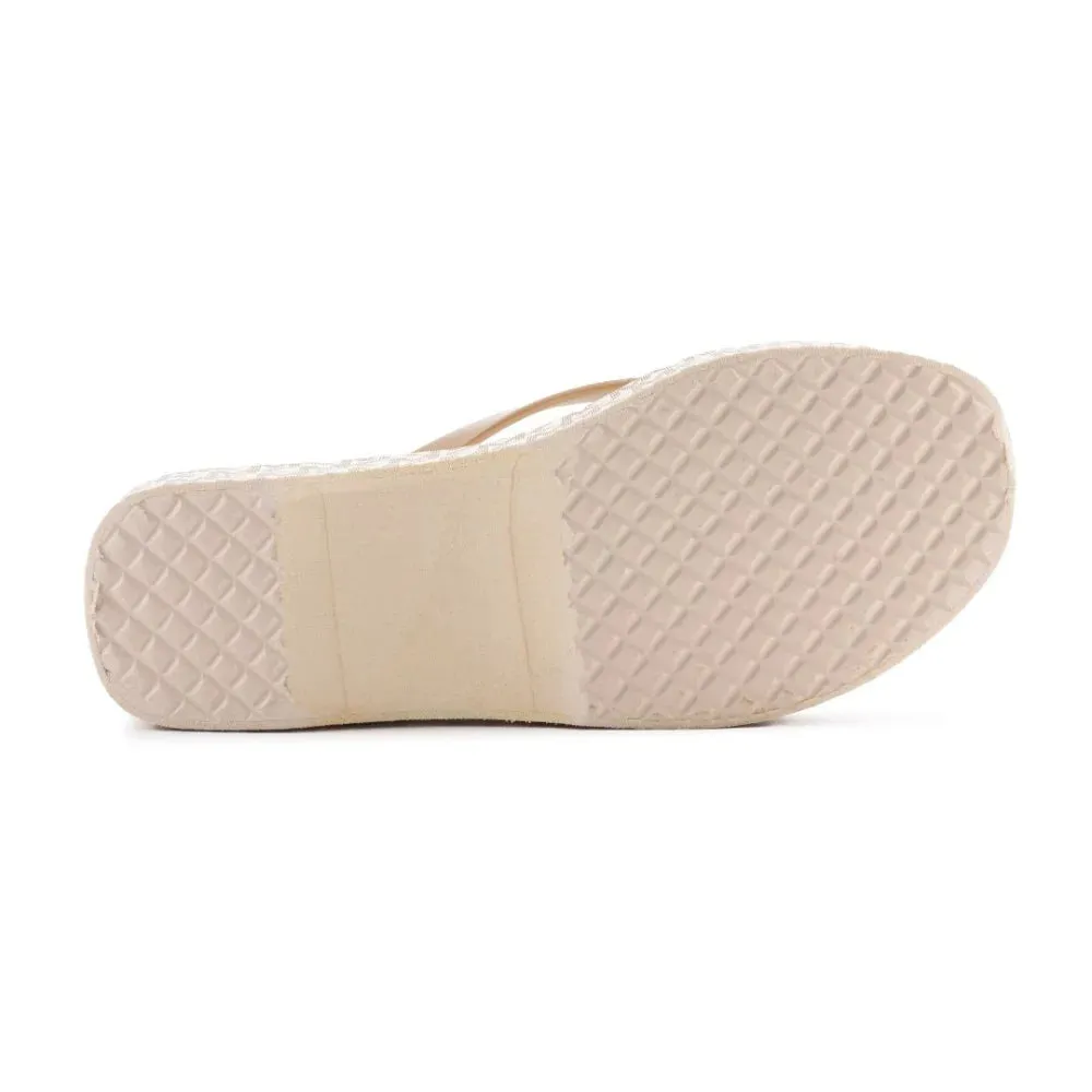 Michael Kors Lilo Wedge Flip Flop Women - WHT