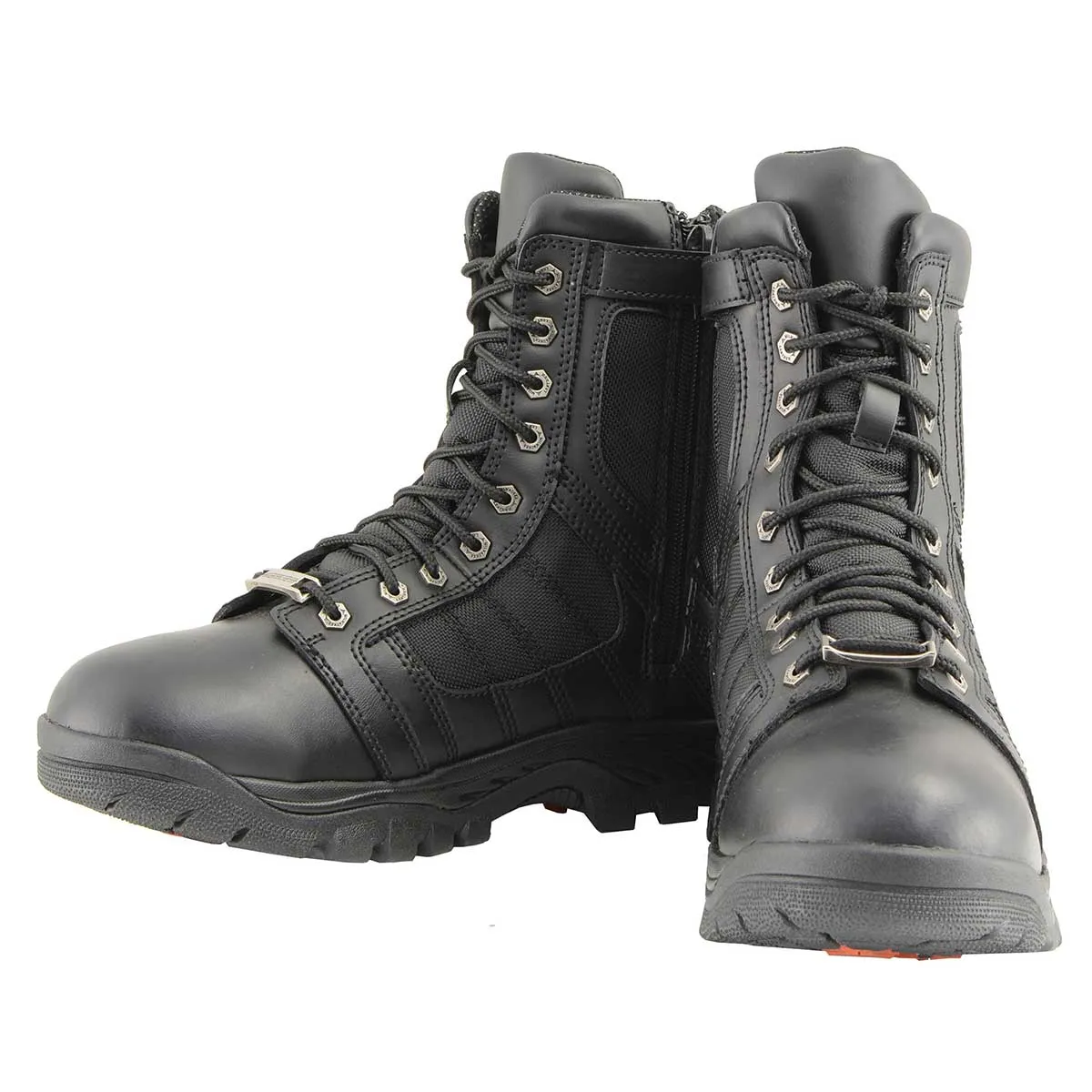 Milwaukee Leather MBM9130WP Men’s Black Lace-Up Waterproof Work Boots