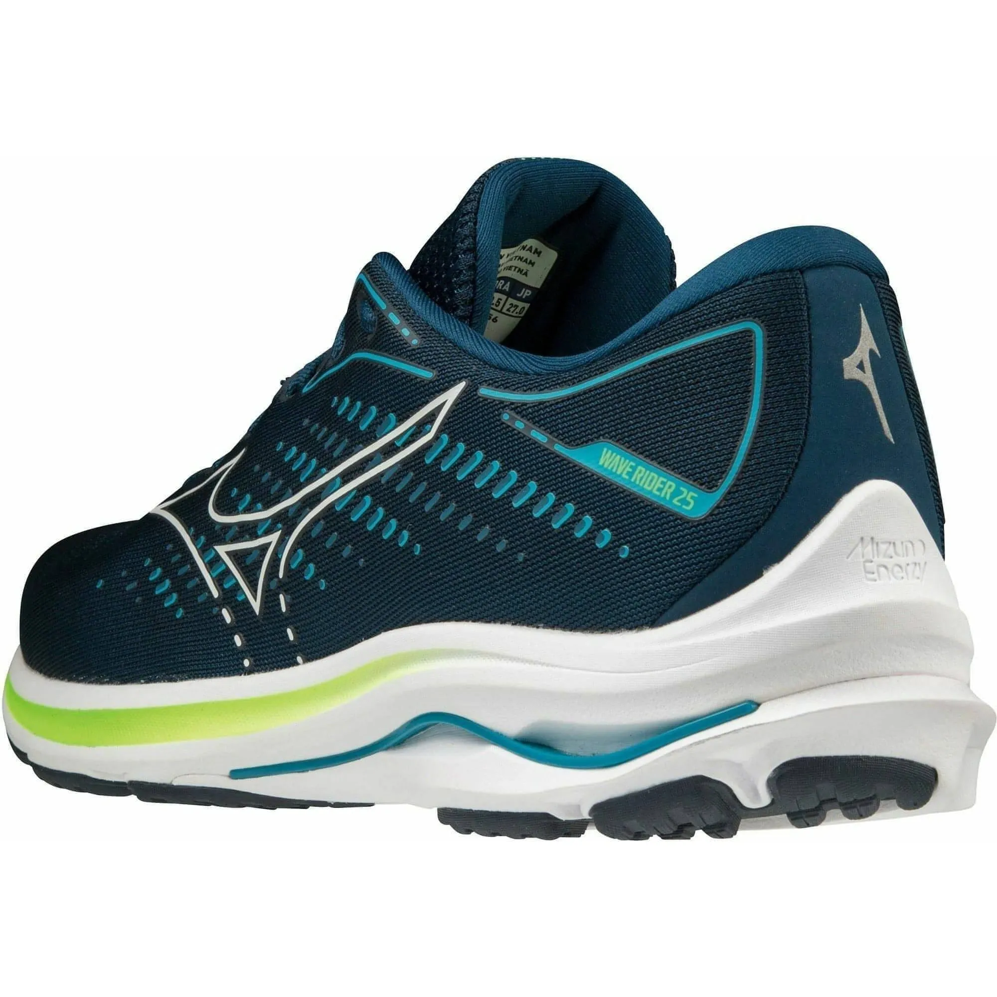 Mizuno Wave Rider 25 Mens Running Shoes - Blue