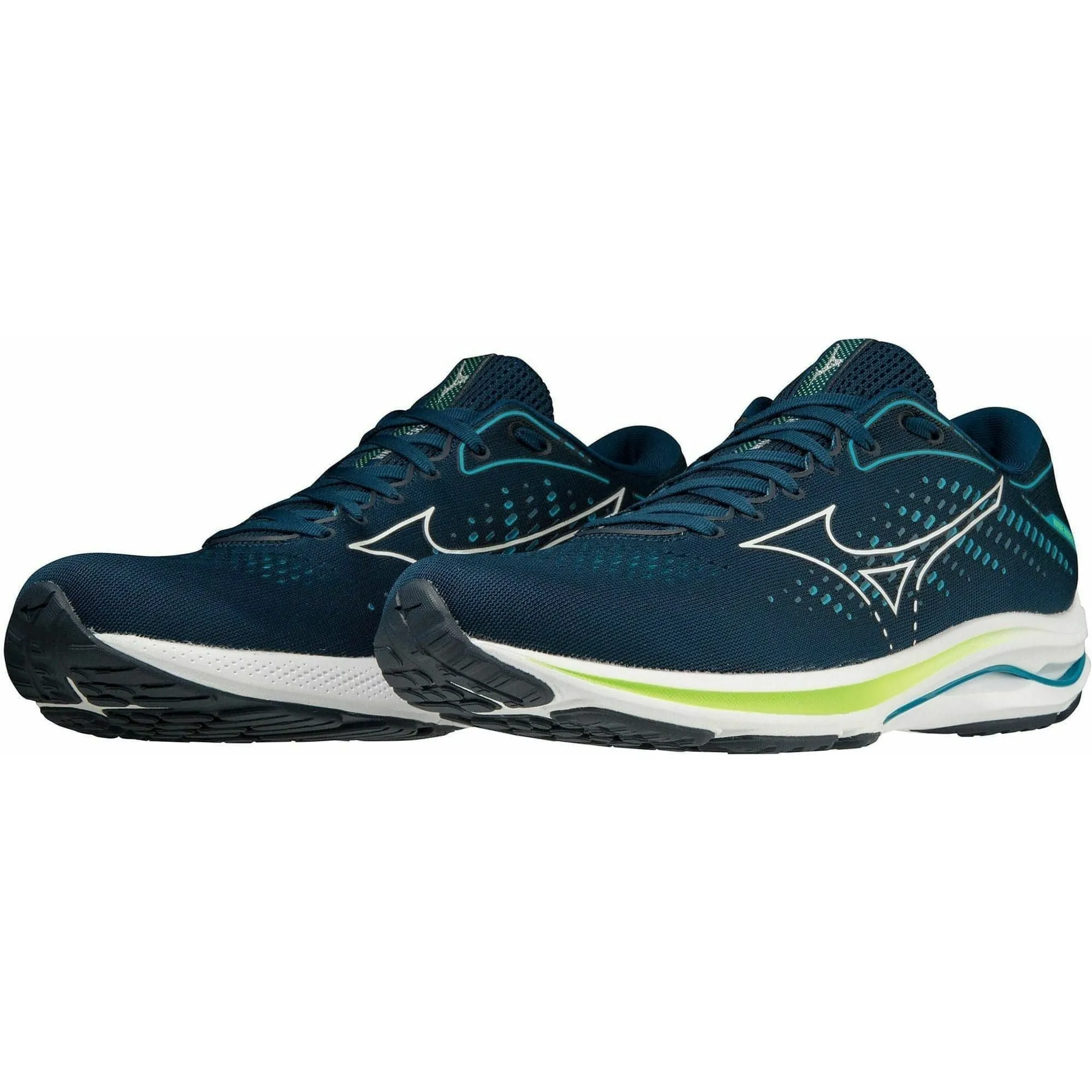 Mizuno Wave Rider 25 Mens Running Shoes - Blue