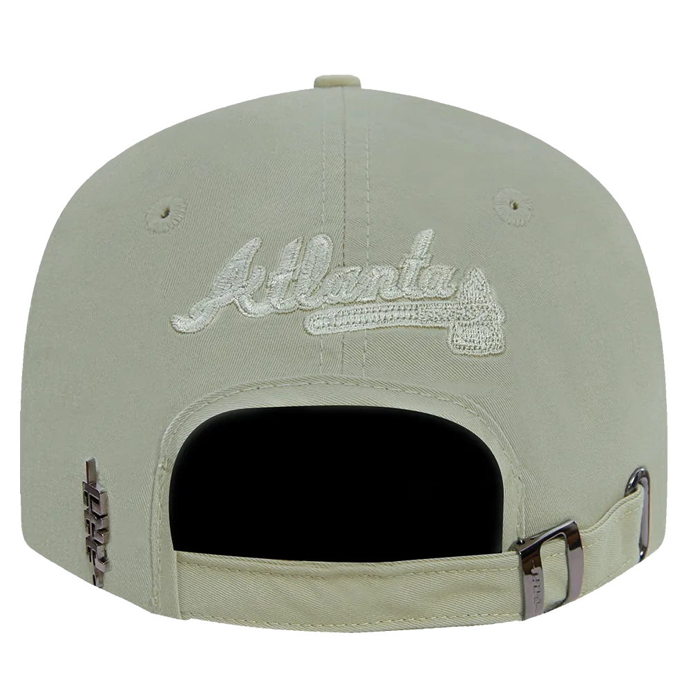 MLB ATLANTA BRAVES NEUTRAL MEN'S DAD HAT (MOSS)