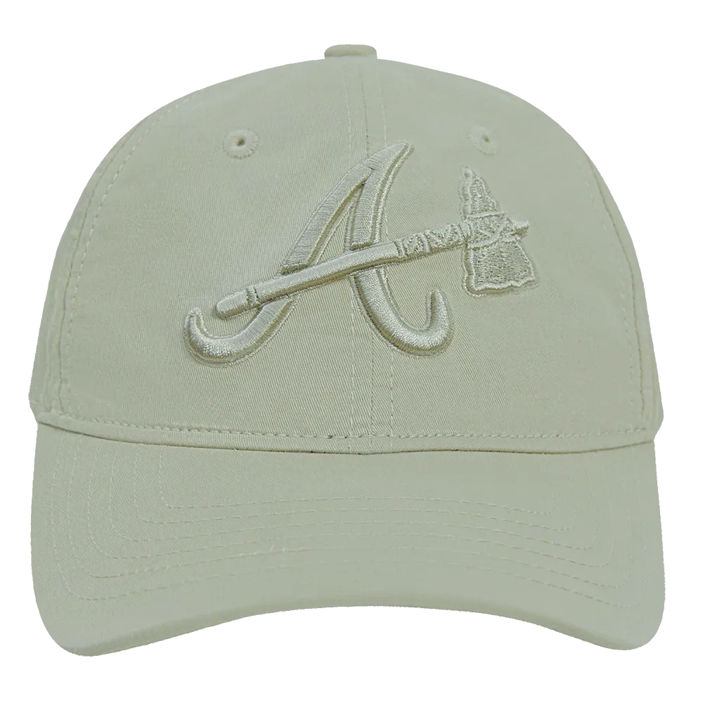 MLB ATLANTA BRAVES NEUTRAL MEN'S DAD HAT (MOSS)