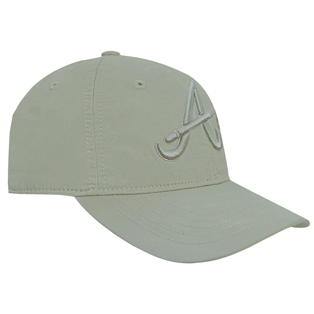 MLB ATLANTA BRAVES NEUTRAL MEN'S DAD HAT (MOSS)