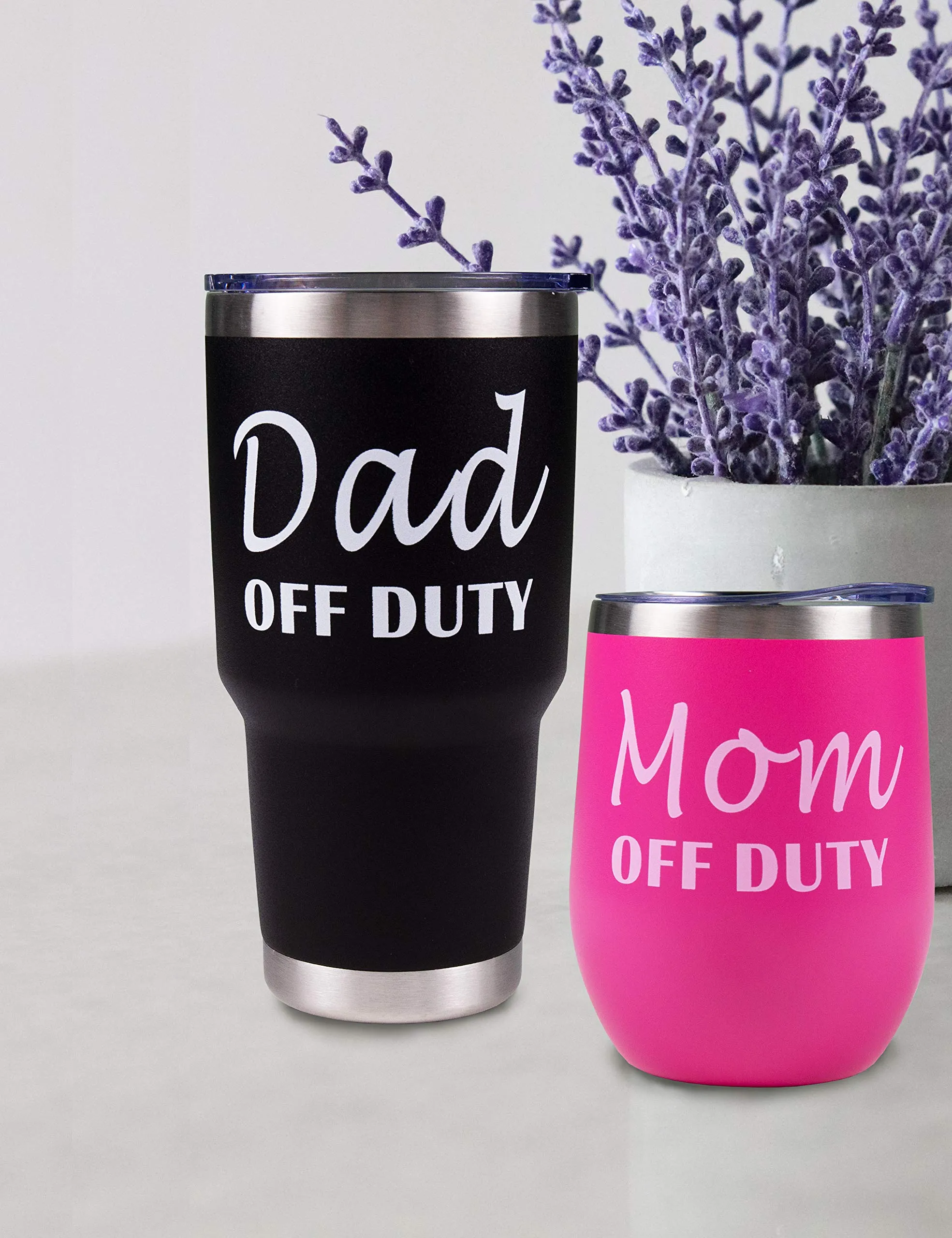 Mom and Dad Off Duty Gift Set, Funny Mom and Dad Gifts, Mom Off Duty, Dad Off Duty, Mom