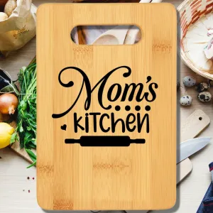 Mom's Kitchen Cutting Board