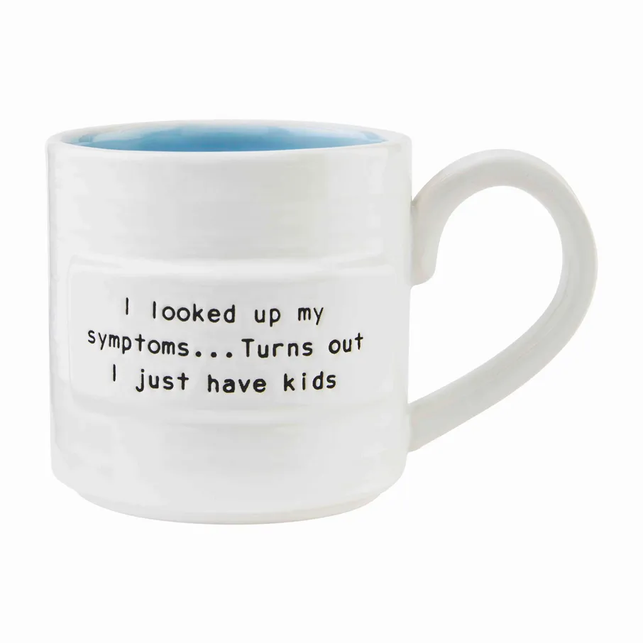 Mudpie Mom and Dad Sentiment Mugs