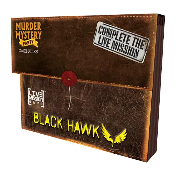 Murder Mystery Party Case Files: Mission Blackhawk