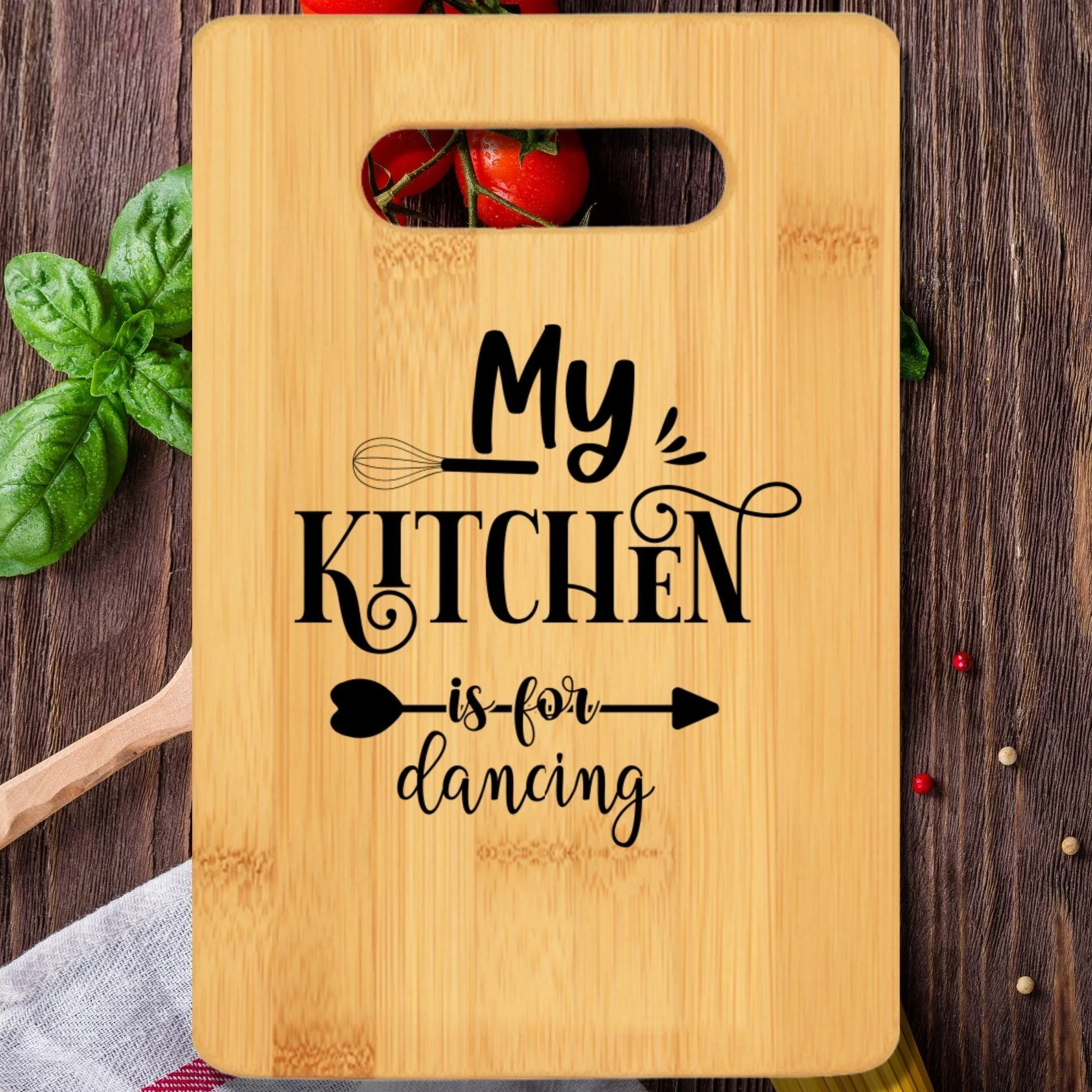 My Kitchen is for Dancing Cutting Board