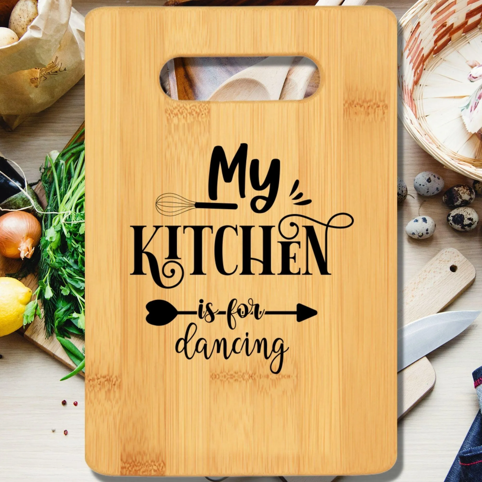 My Kitchen is for Dancing Cutting Board