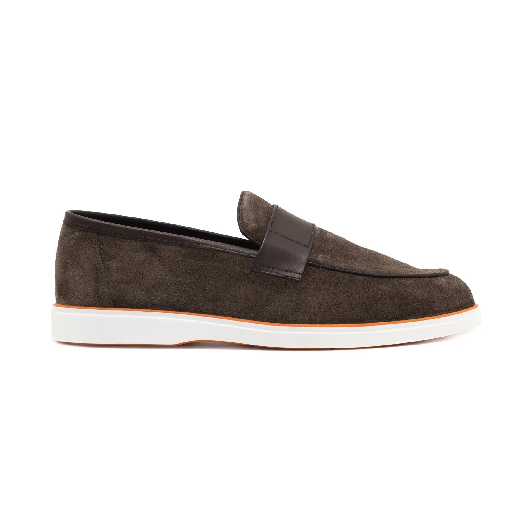 Myles Grey Suede Loafer