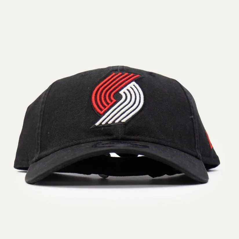 New Era Portland Trailblazers Core Classic Tw Dad Hat - Black