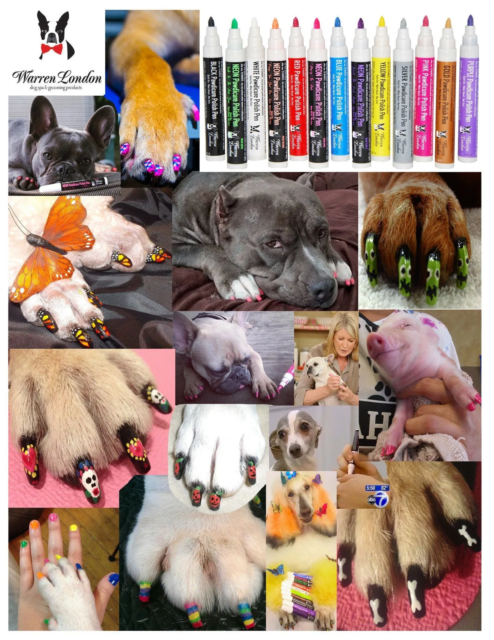 Pawdicure Polish Pens - Choose From 13 Colors! - Dog Nail Polish