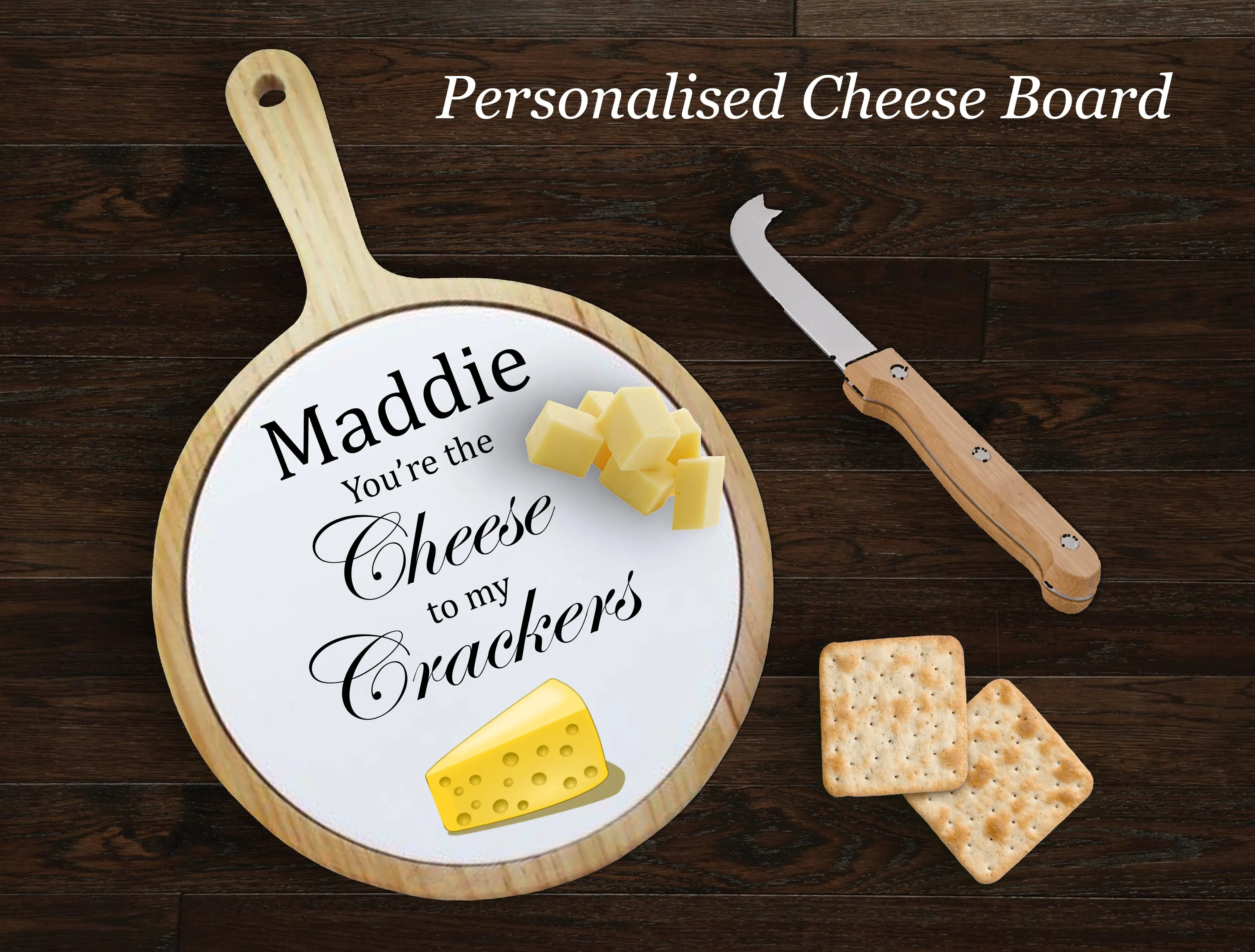 Personalised Cheese Board