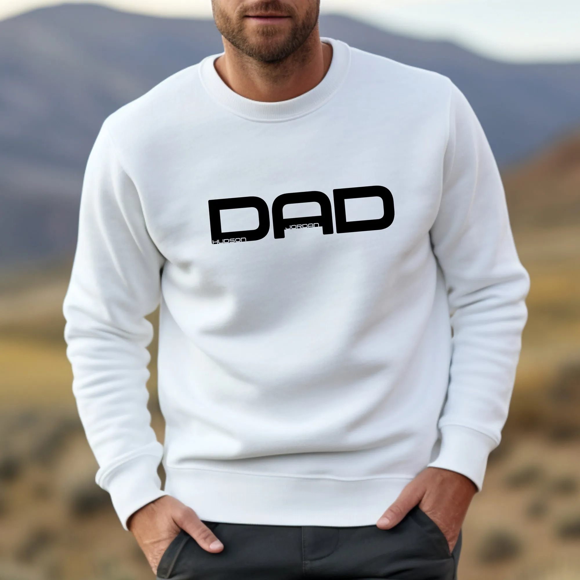 Personalized DAD Sweatshirt