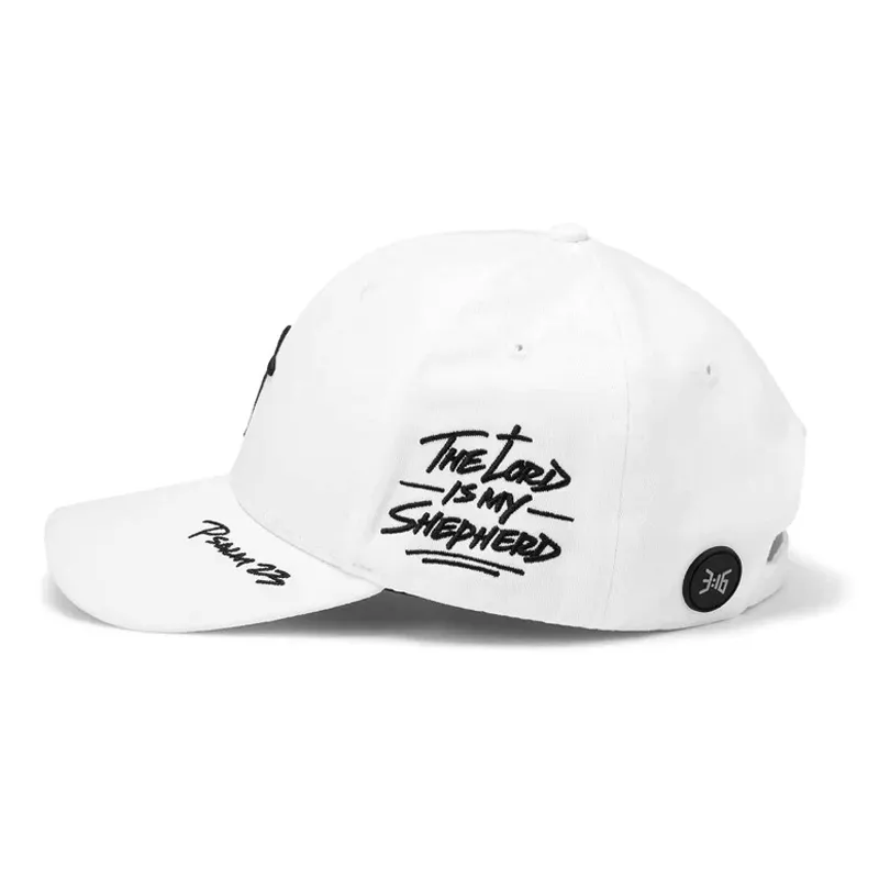 Psalm 23 - Baseball Cap - White