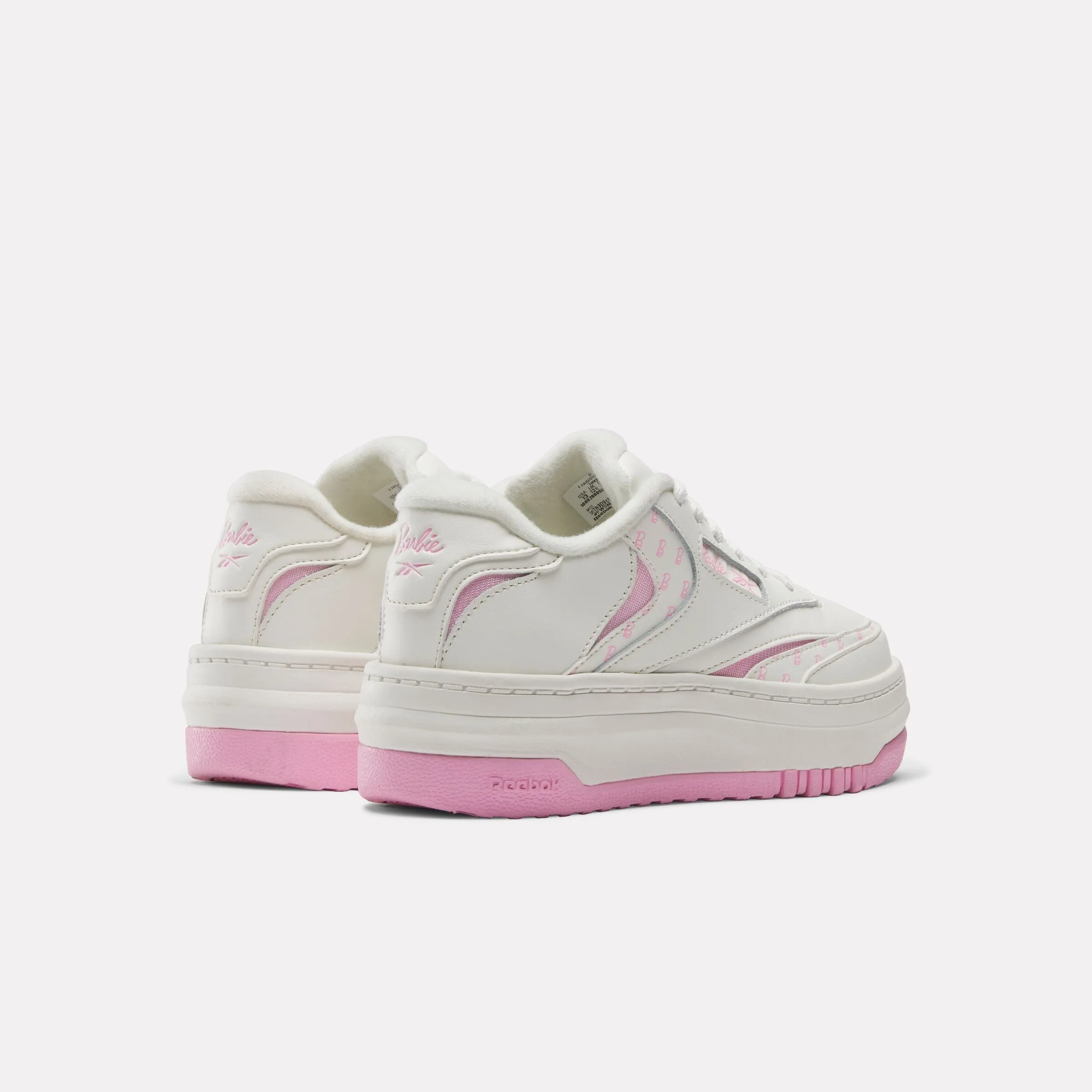 Reebok X Barbie Club C Extra Chalk Pink