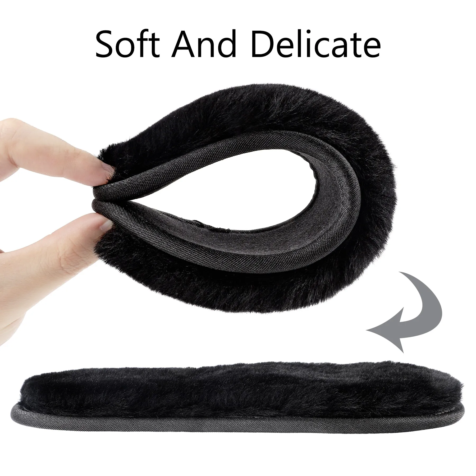 riemot Sheepskin Insoles for Men Women and Kids, Black Wide, Super Thick Premium Lambswool Insoles for Wellies Slippers Boots