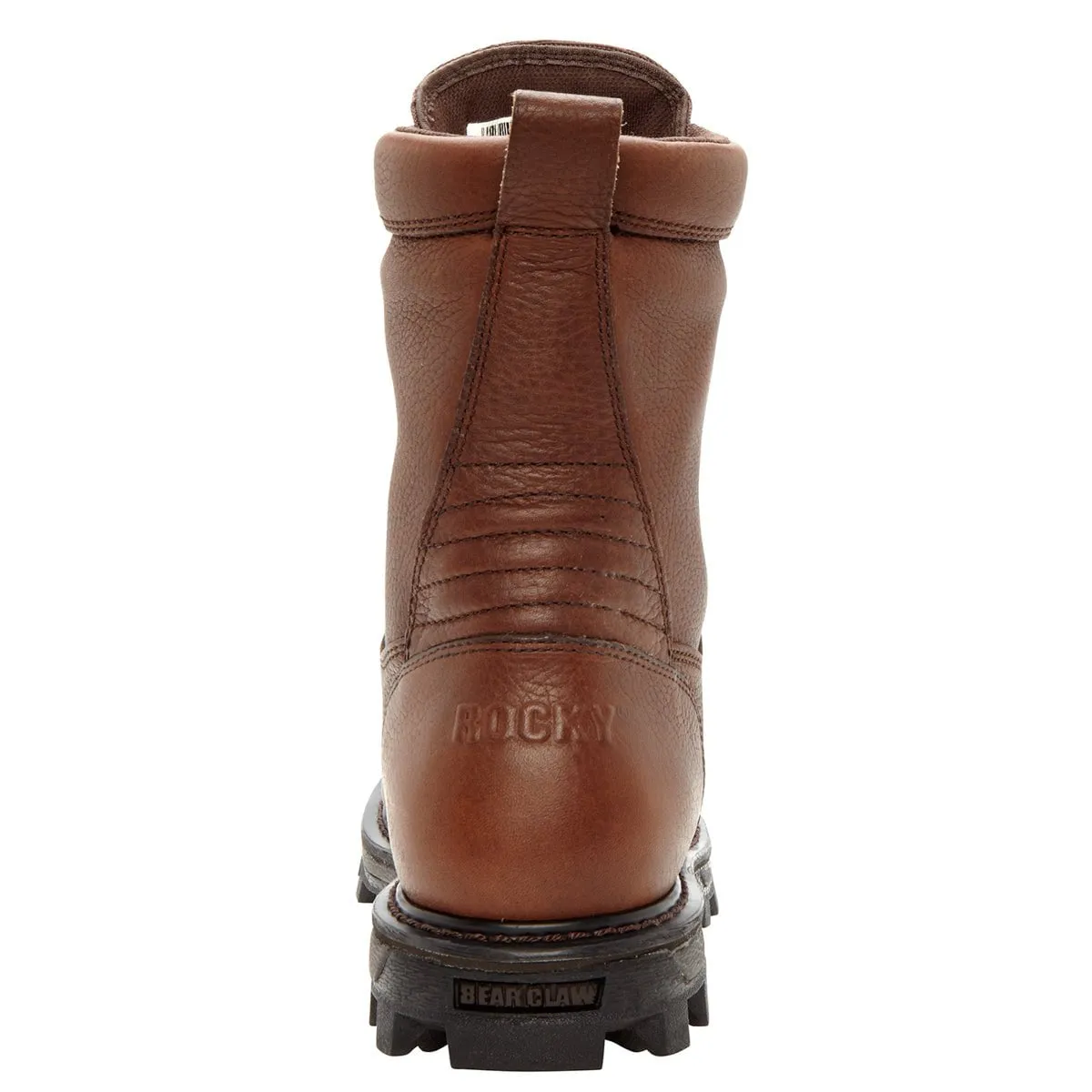 Rocky Mens Brown Leather Bearclaw 3D Insulated Goretex Hiking Boots