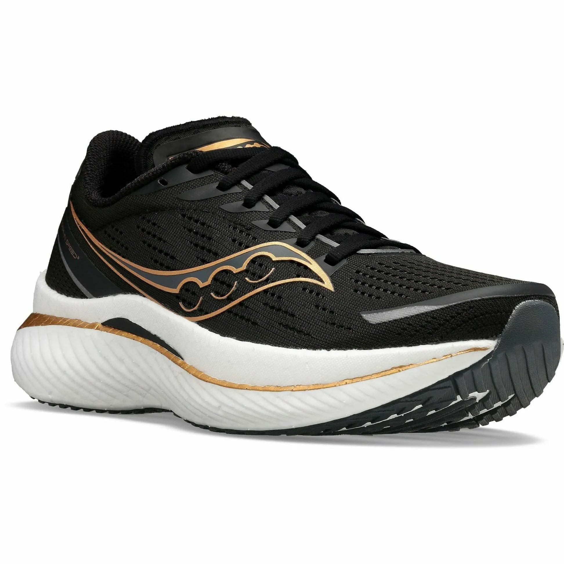 Saucony Endorphin Speed 3 Mens Running Shoes - Black