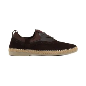 Silas Brown Suede Espadrille