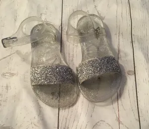 Size 1 Glitter Jelly Sandals