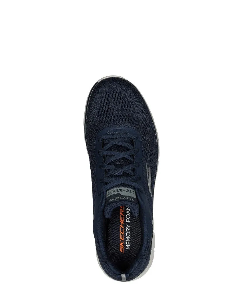 SKECHERS TRACK MENS LACE UP SNEAKER