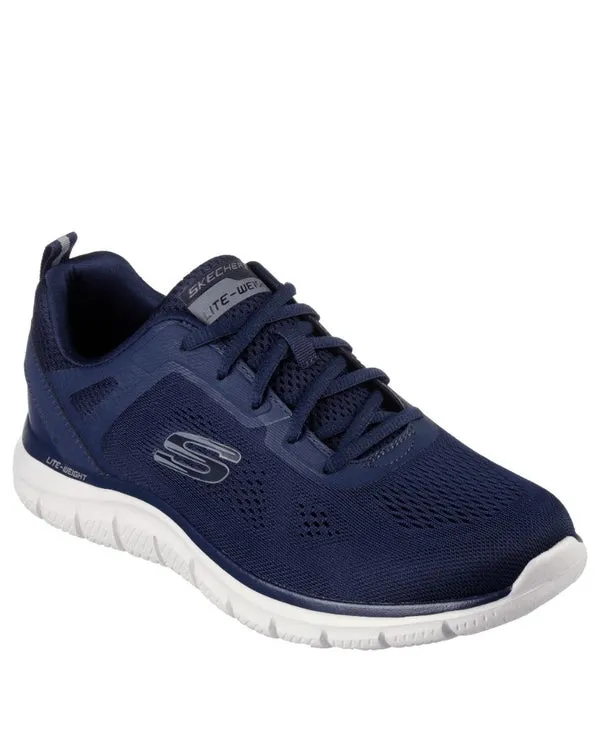 SKECHERS TRACK MENS LACE UP SNEAKER