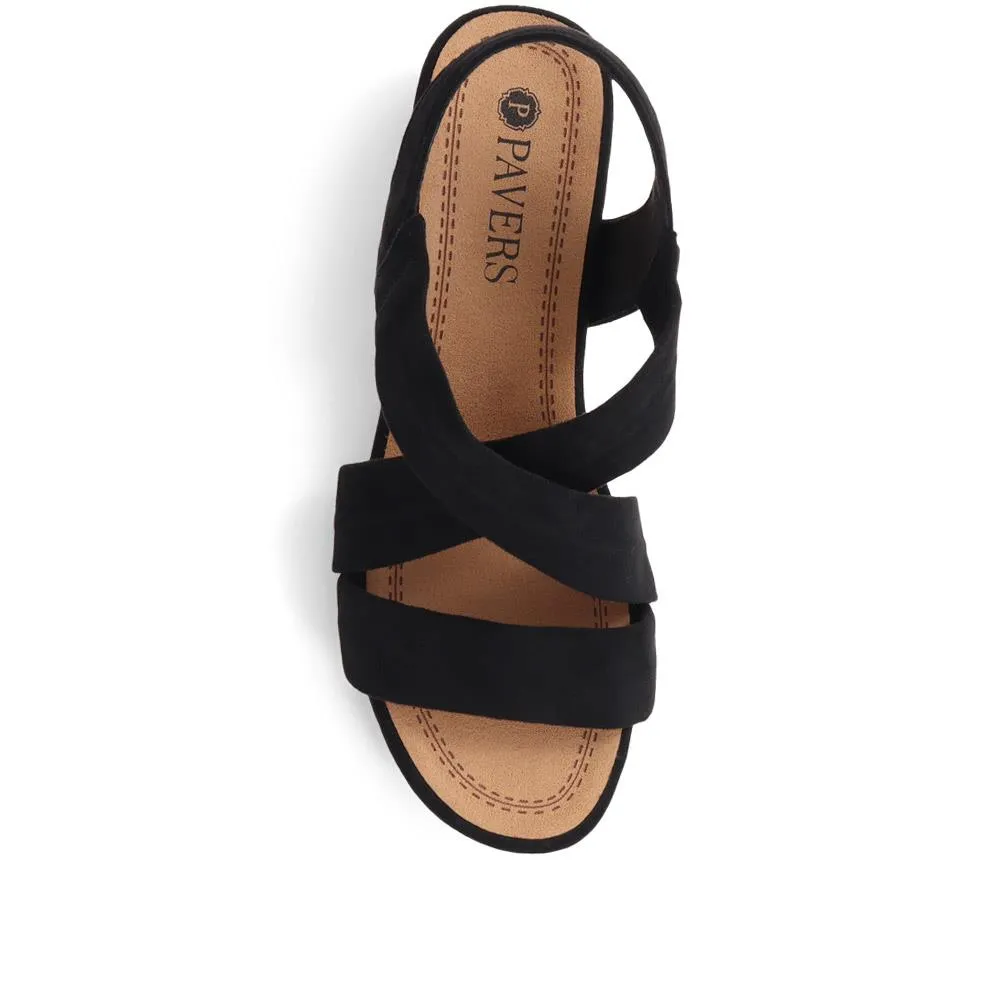 Slip-On Wedge Sandals - BAIZH39001 / 325 307