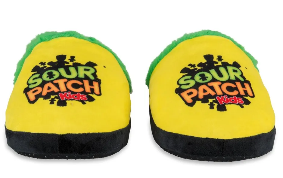 Sour Patch Fuzzy Slippers