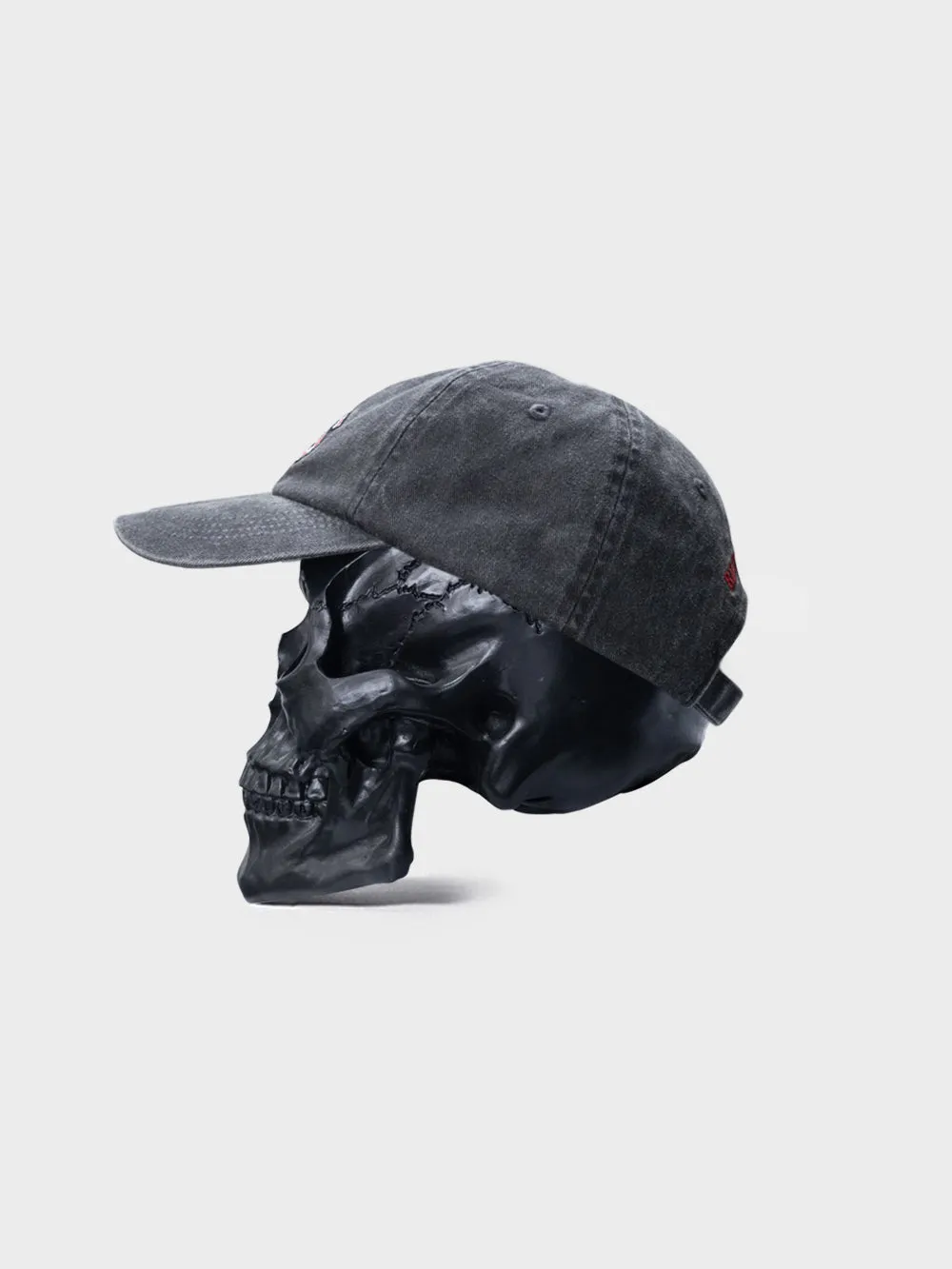 Squealer Dad Cap - Washed Black