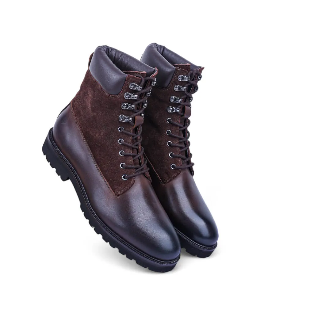 Summit Sentinel: High-Angle Hiking Luxury Combat Boots