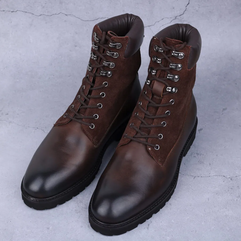 Summit Sentinel: High-Angle Hiking Luxury Combat Boots