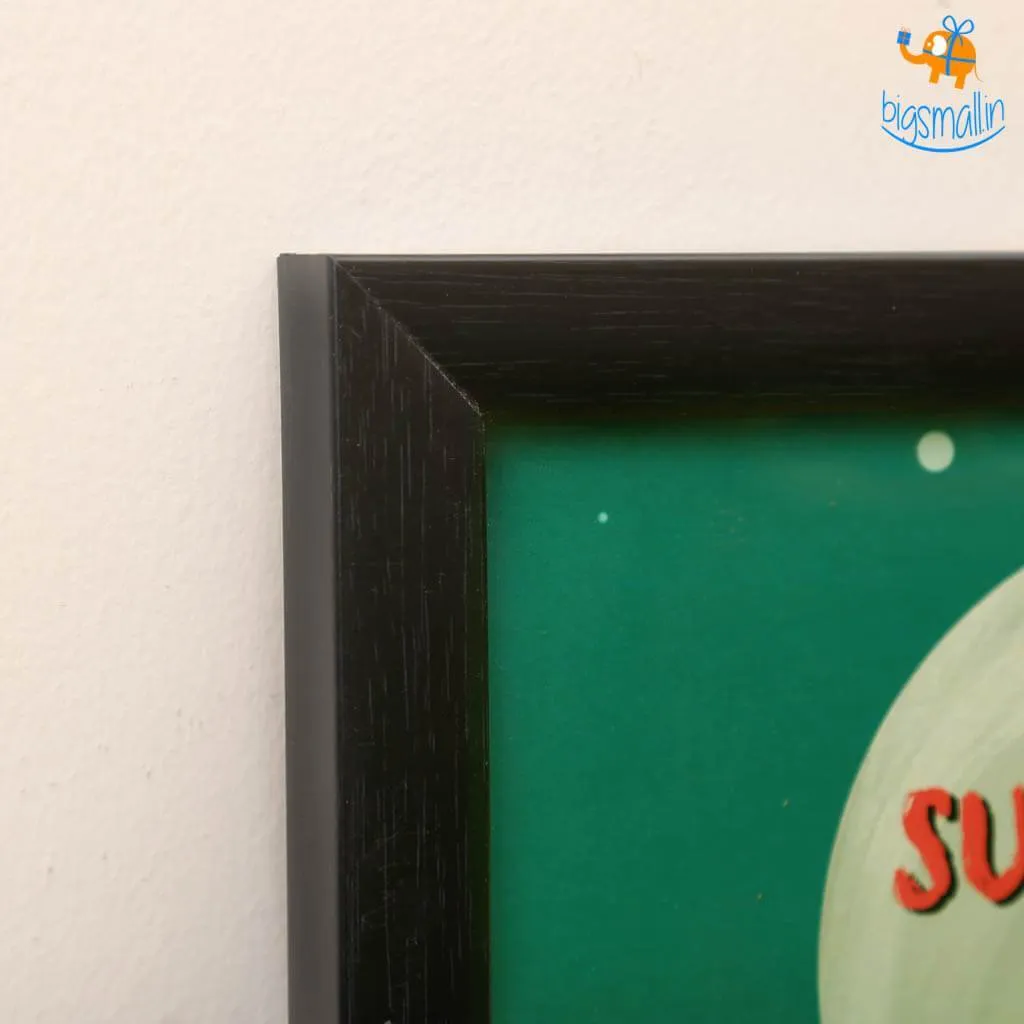 Super Dad Poster With Frame