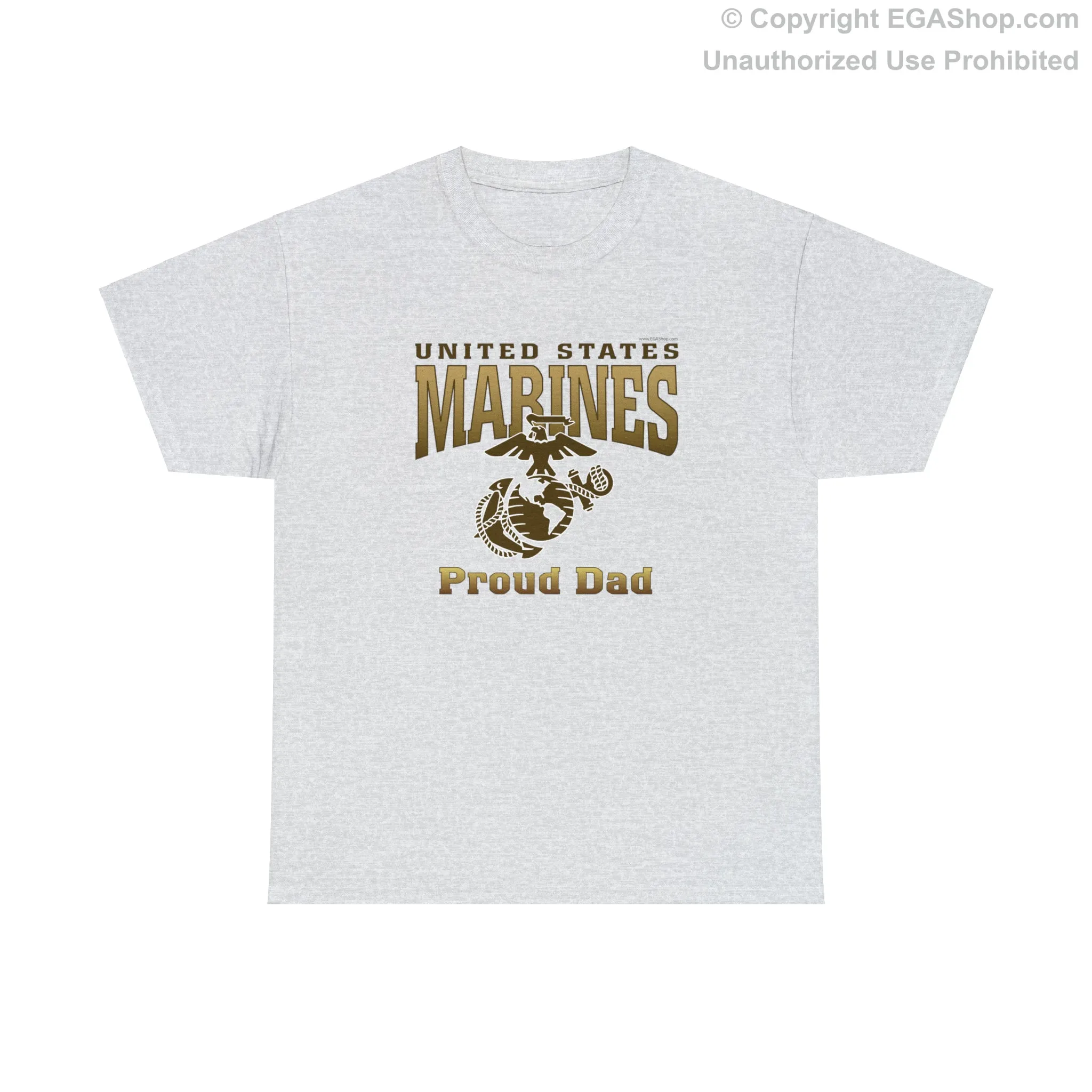 T-Shirt: United States Marines Proud Dad