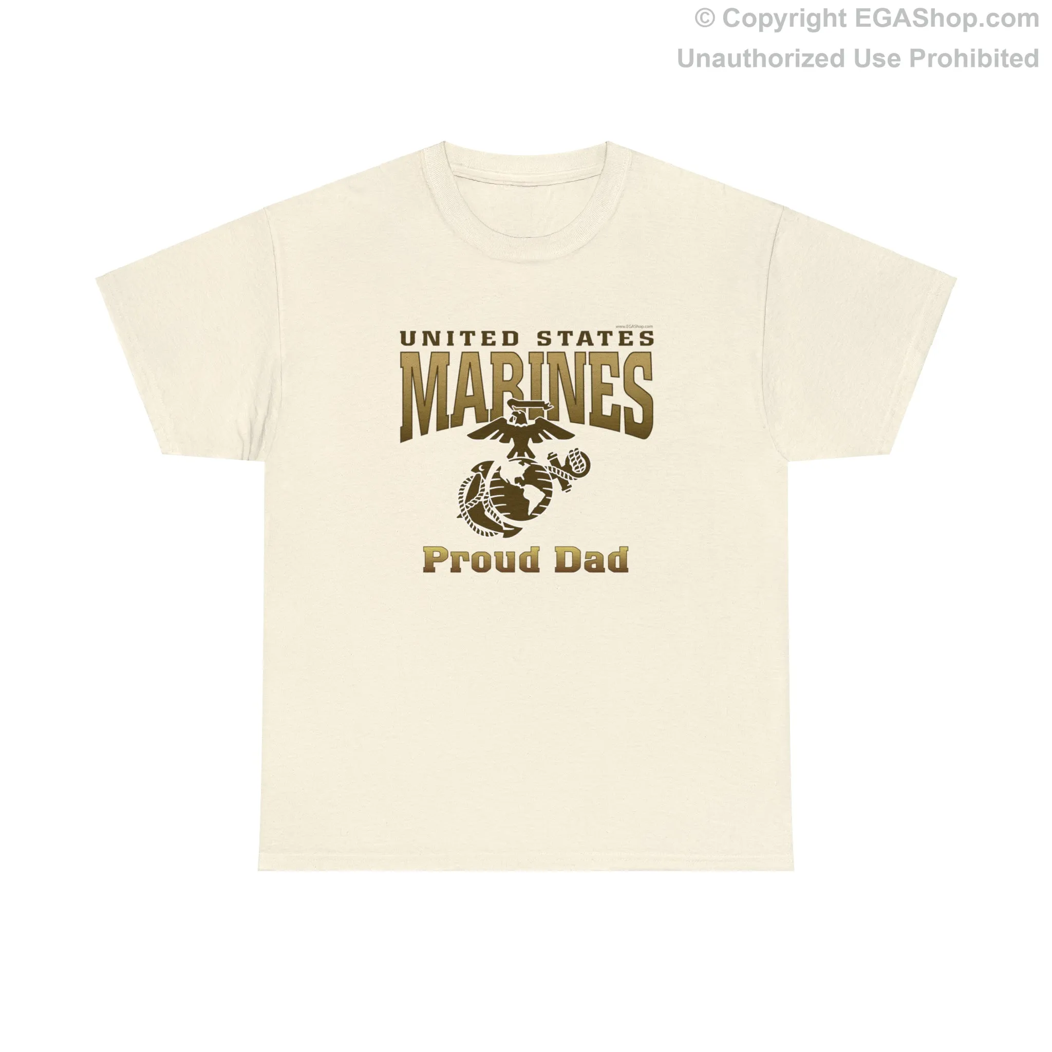 T-Shirt: United States Marines Proud Dad